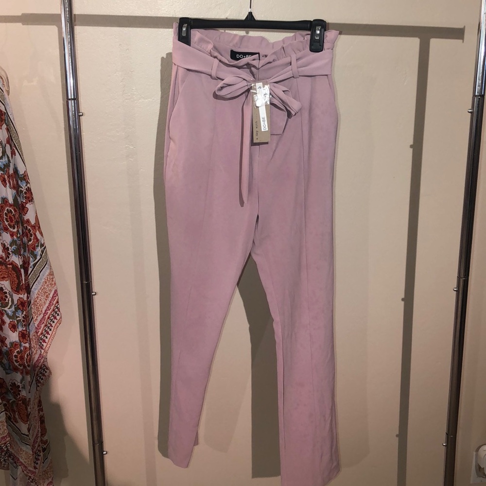 Do + Be light purple ankle pants